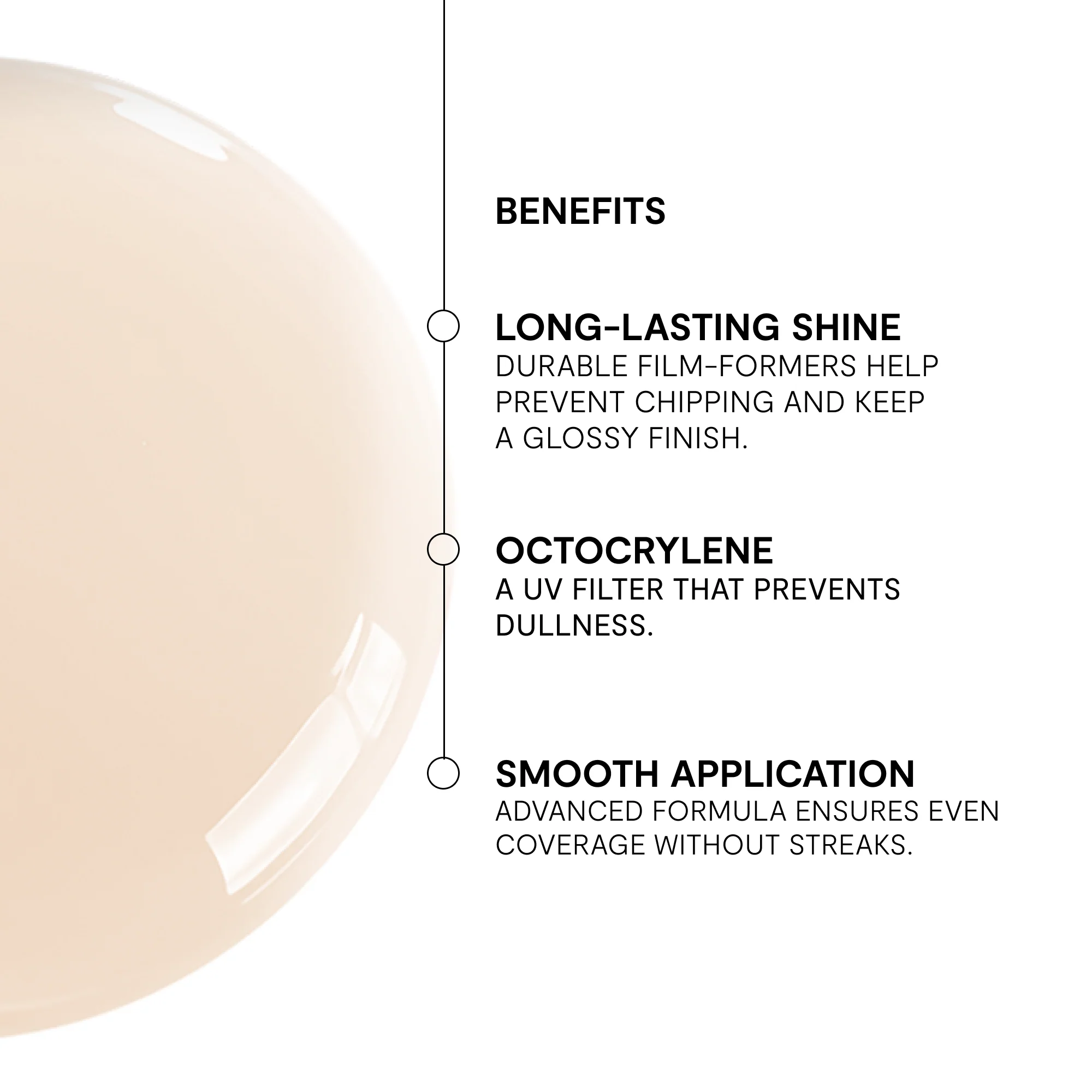 Lakier Silk Beige Active COOLNAILS GLOV – jedwabisty beż, wyrównuje koloryt paznokci - Image 8