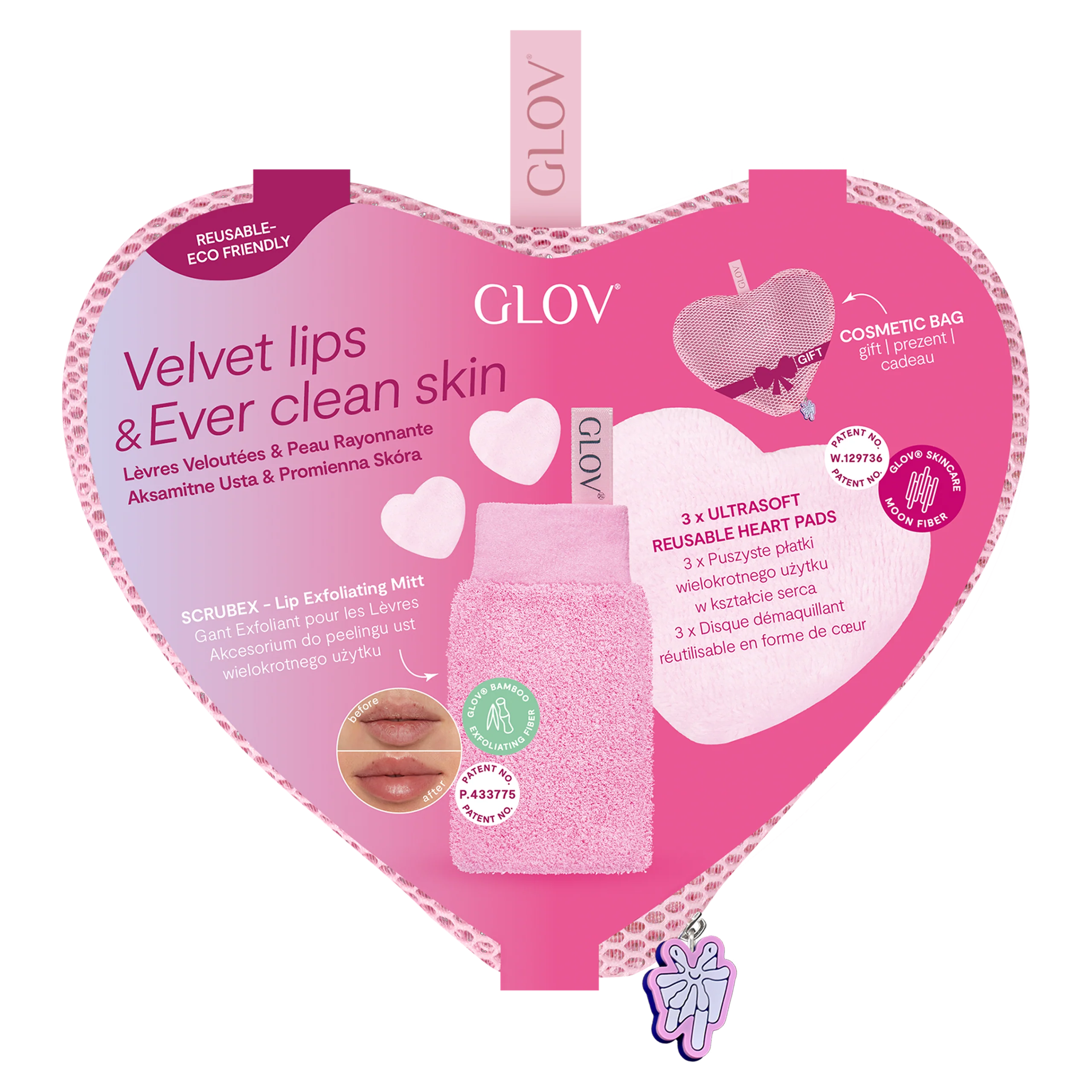 Glov® Velvet Lips and Ever Clean Skin - Zestaw do pielęgnacji ust i twarzy - Image 4