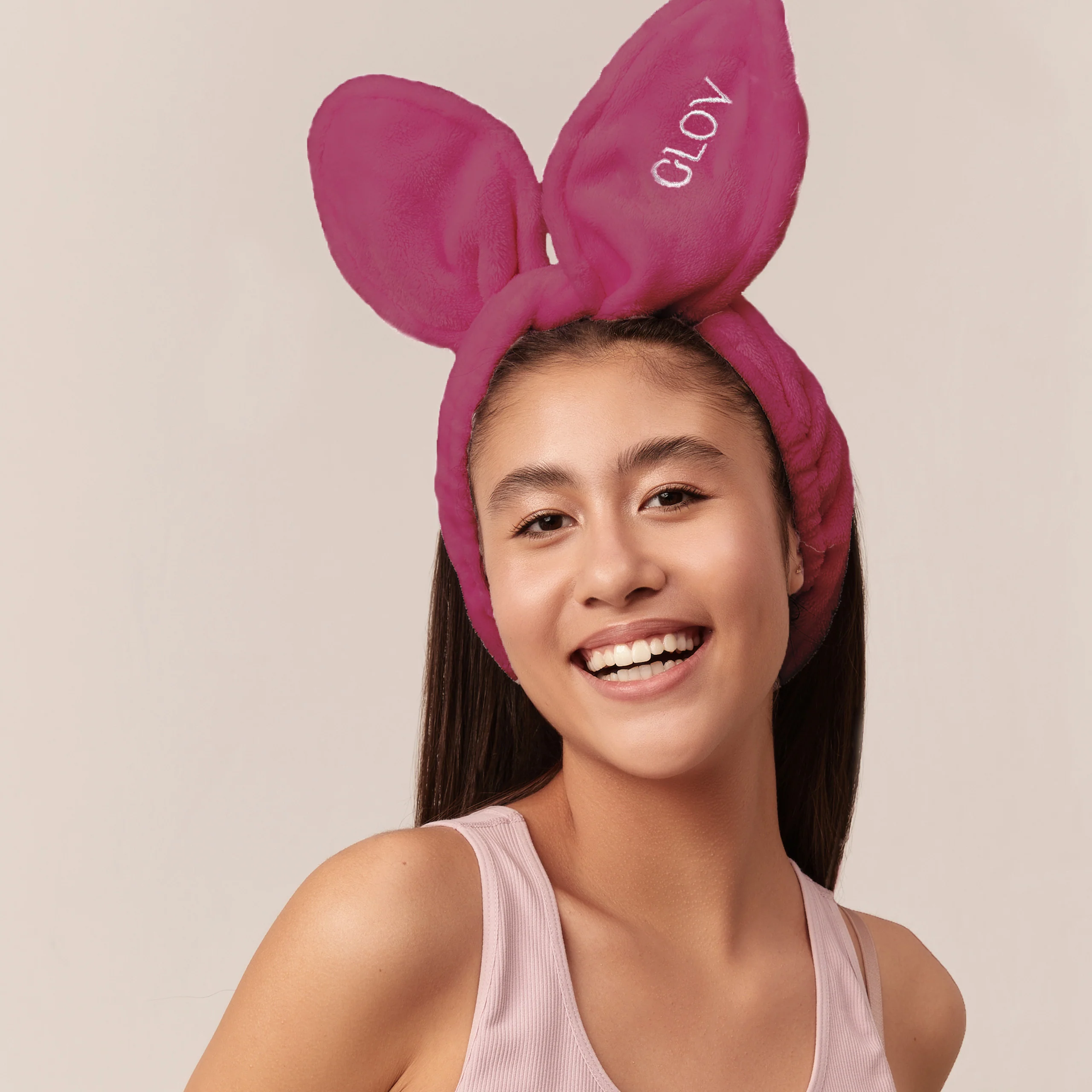 Opaska na głowę i opaska do włosów 2w1 Bunny Ears, Królicze uszy - Image 3
