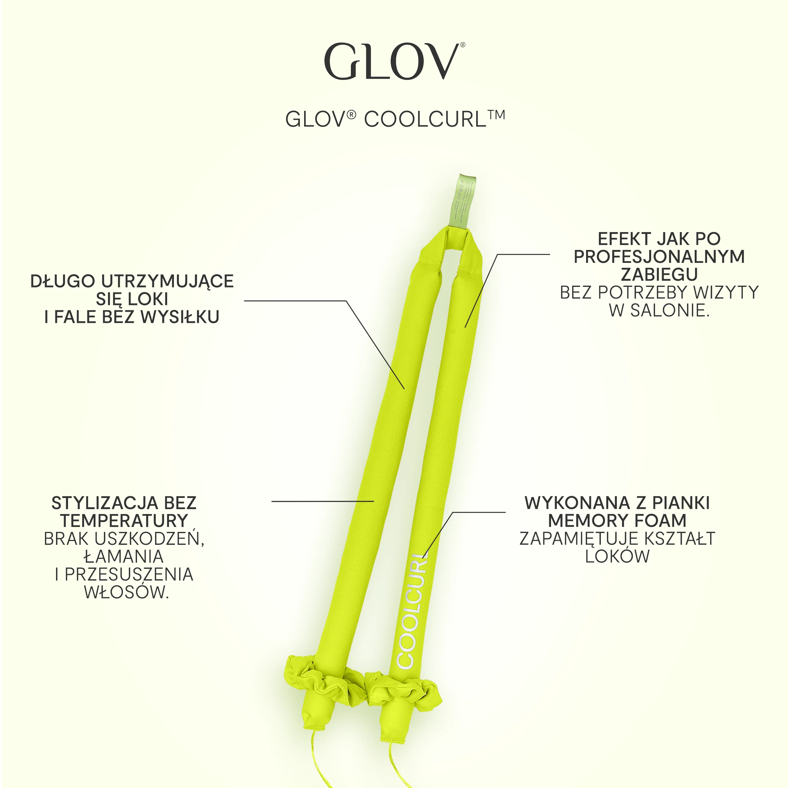 COOLCURL™ innowacyjna lokówka do kręcenia włosów bez użycia ciepła GLOV® - Image 4