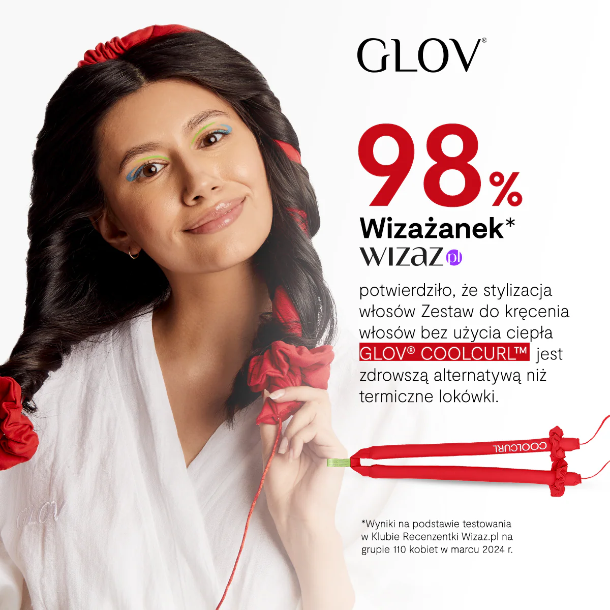 COOLCURL™ innowacyjna lokówka do kręcenia włosów bez użycia ciepła GLOV® - Image 6