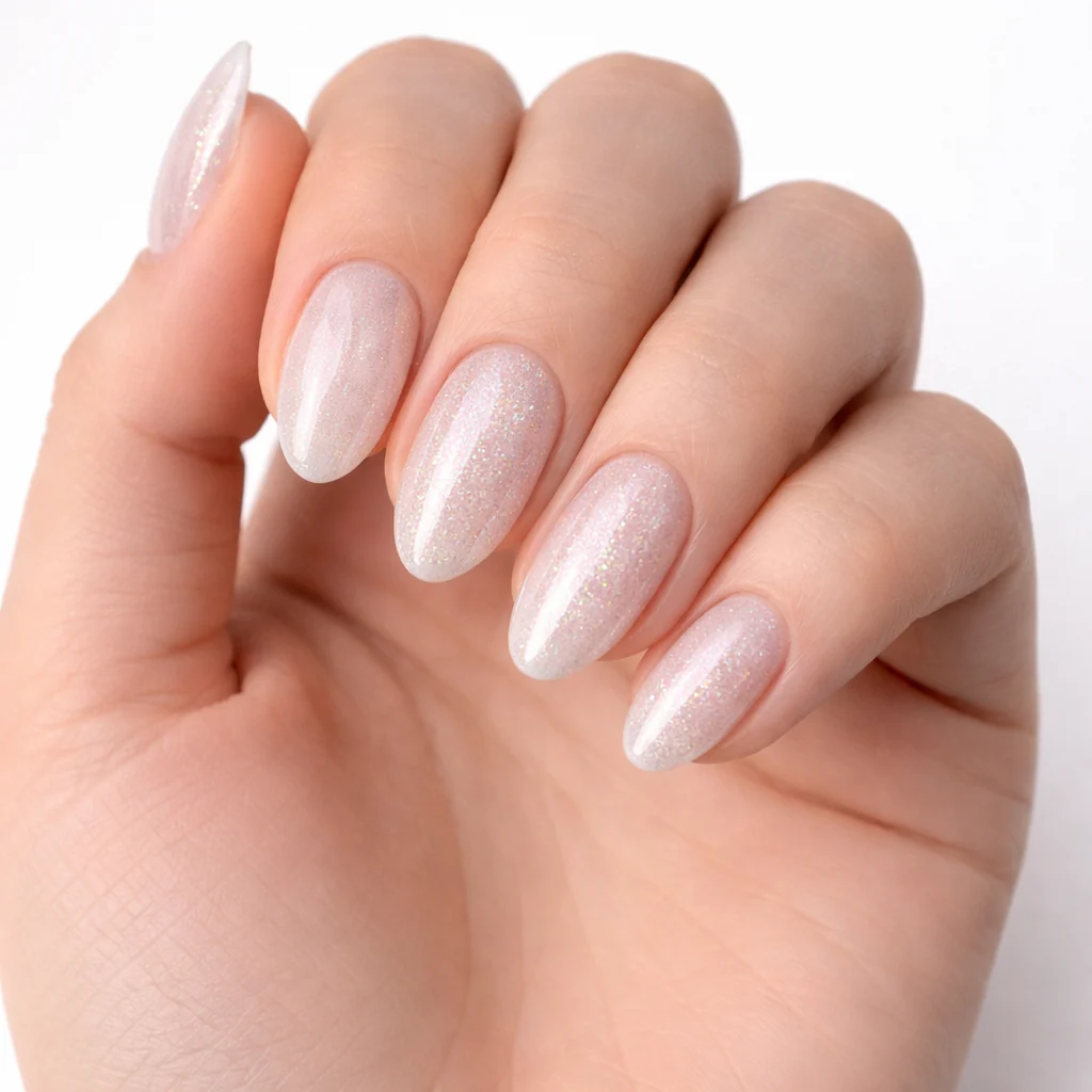 Klasyczny lakier Starlight COOLNAILS GLOV – błyszczący odcień, który subtelnie rozświetla - Image 3