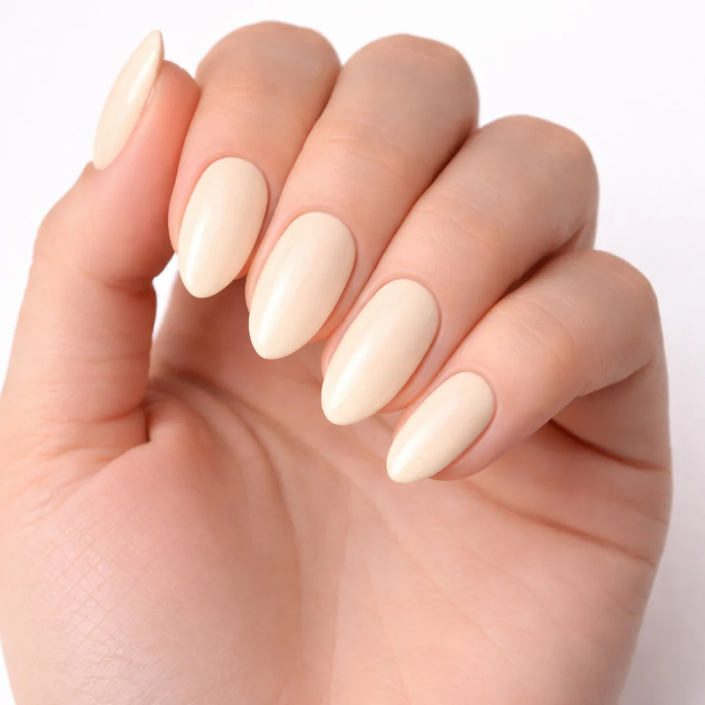 Klasyczny lakier Soft Vanilla COOLNAILS GLOV – delikatny, kremowy odcień wanilii - Image 4