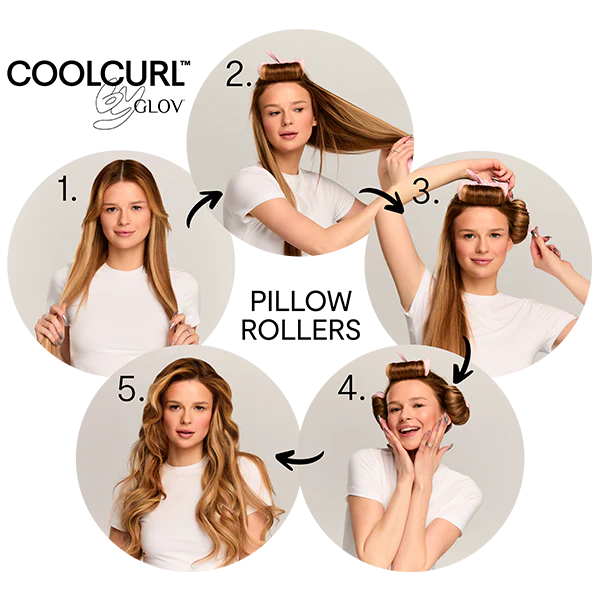 COOLCURL™  Pillow Rollers - Wałki do kręcenia włosów na zimno GLOV® - Image 8