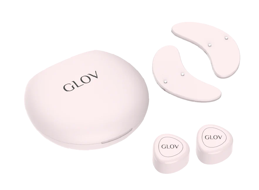Płatki GLOV LED LUNA EYE z etui ładującym dla rozświetlonej i odświeżonej okolicy oczu - Image 4