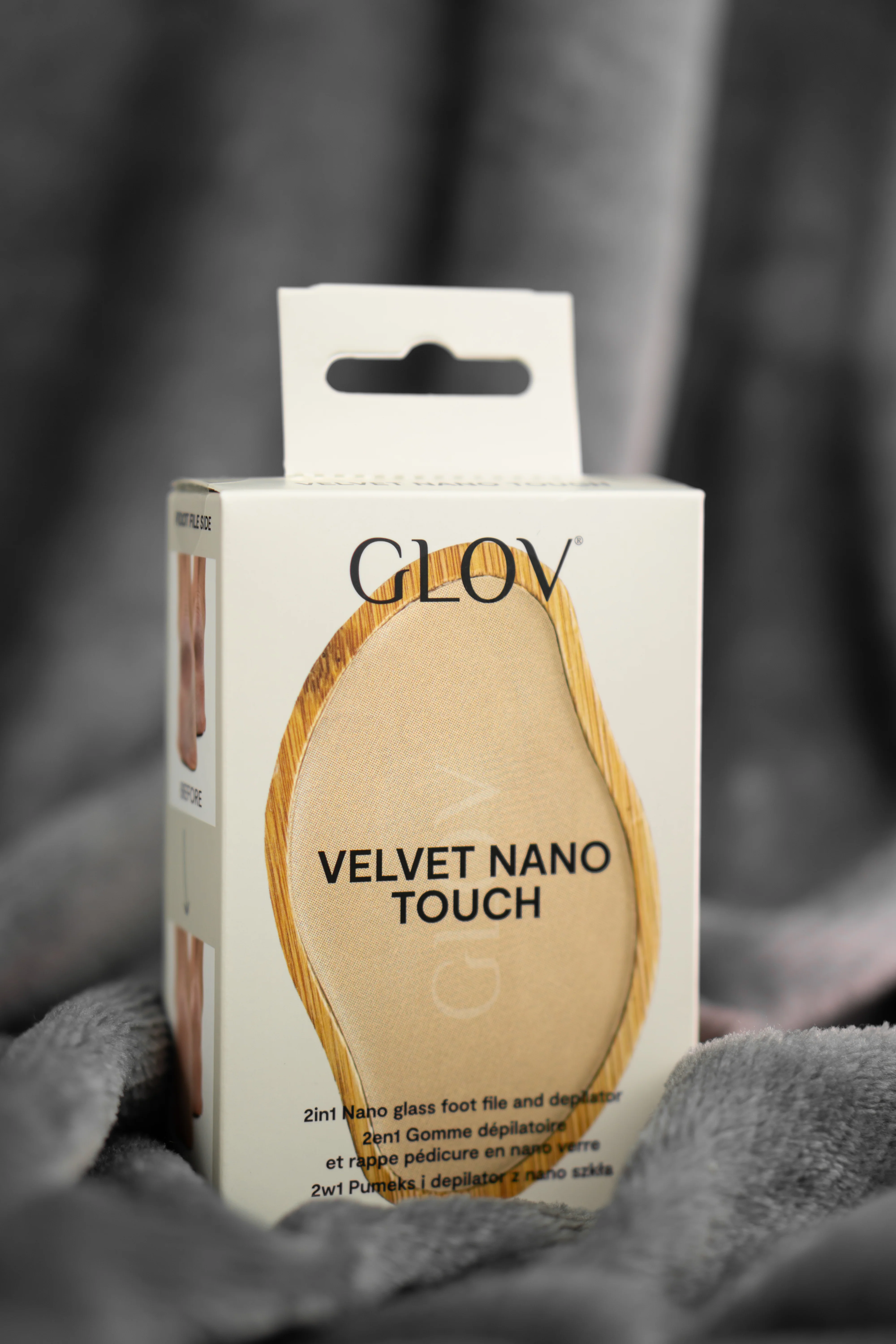 Pumeks i depilator z nano szkła 2w1 Velvet Nano Touch - Image 8
