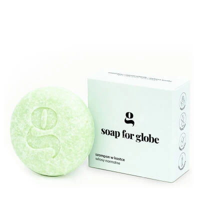 Szampon w kostce włosy normalne SOAP FOR GLOBE