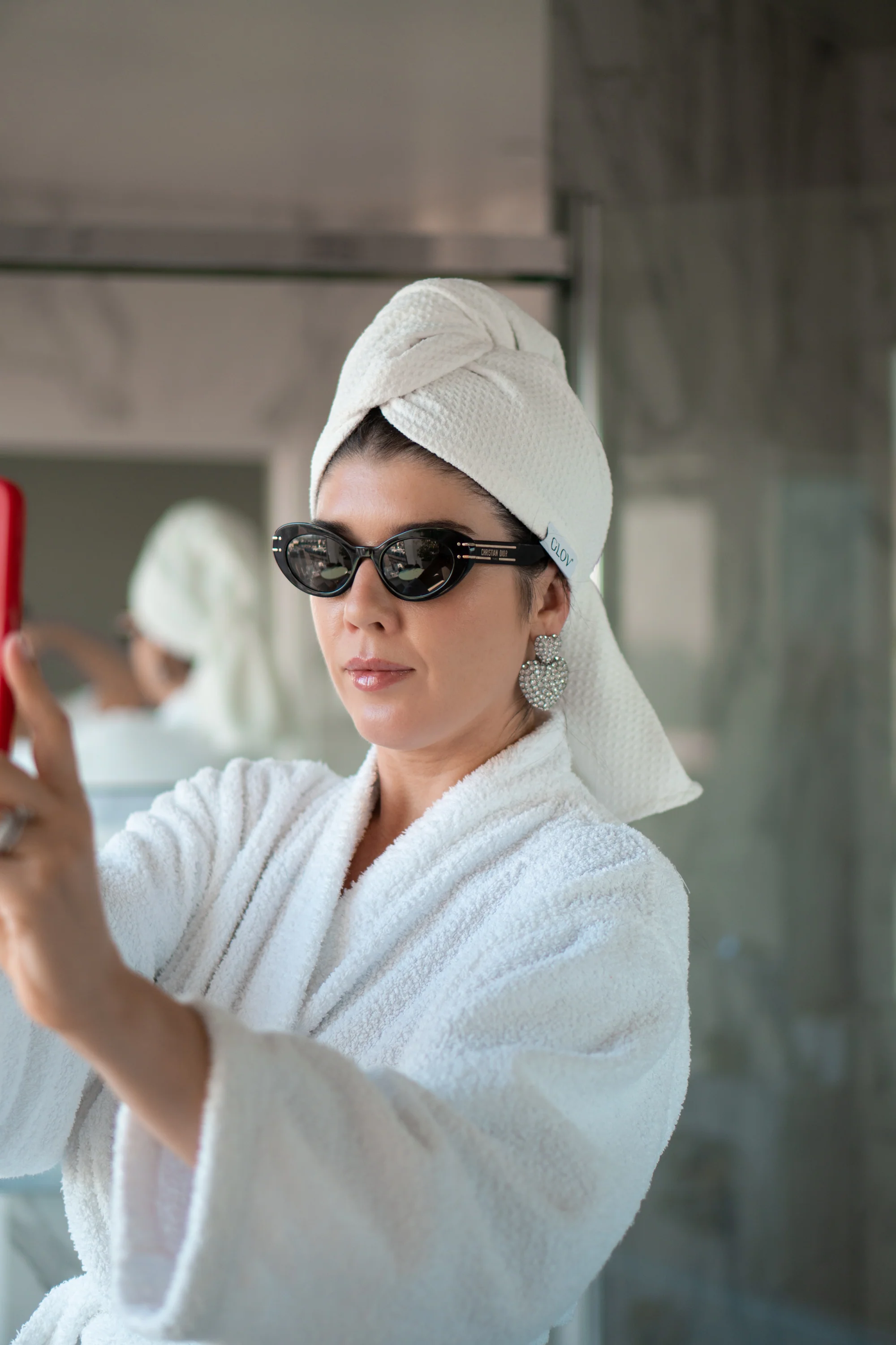 Ultrachłonny Ręcznik do Ciała i Włosów GLOV® HydroWeave™ 2in1 Towel - Image 4