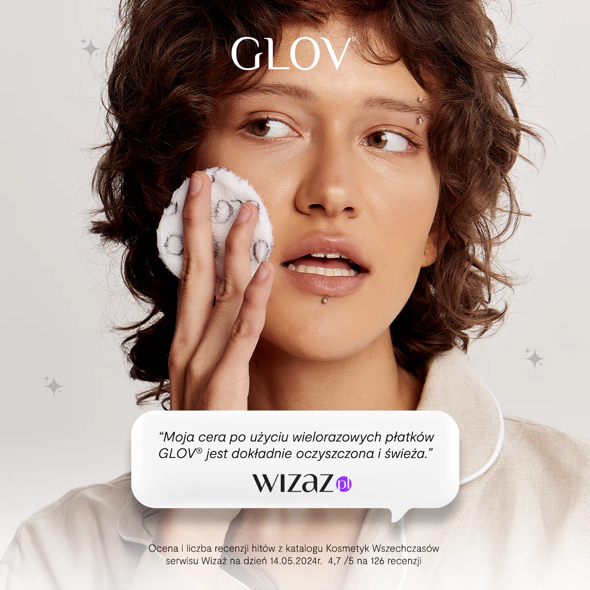 Wielorazowe płatki kosmetyczne do demakijażu GLOV® - Image 4