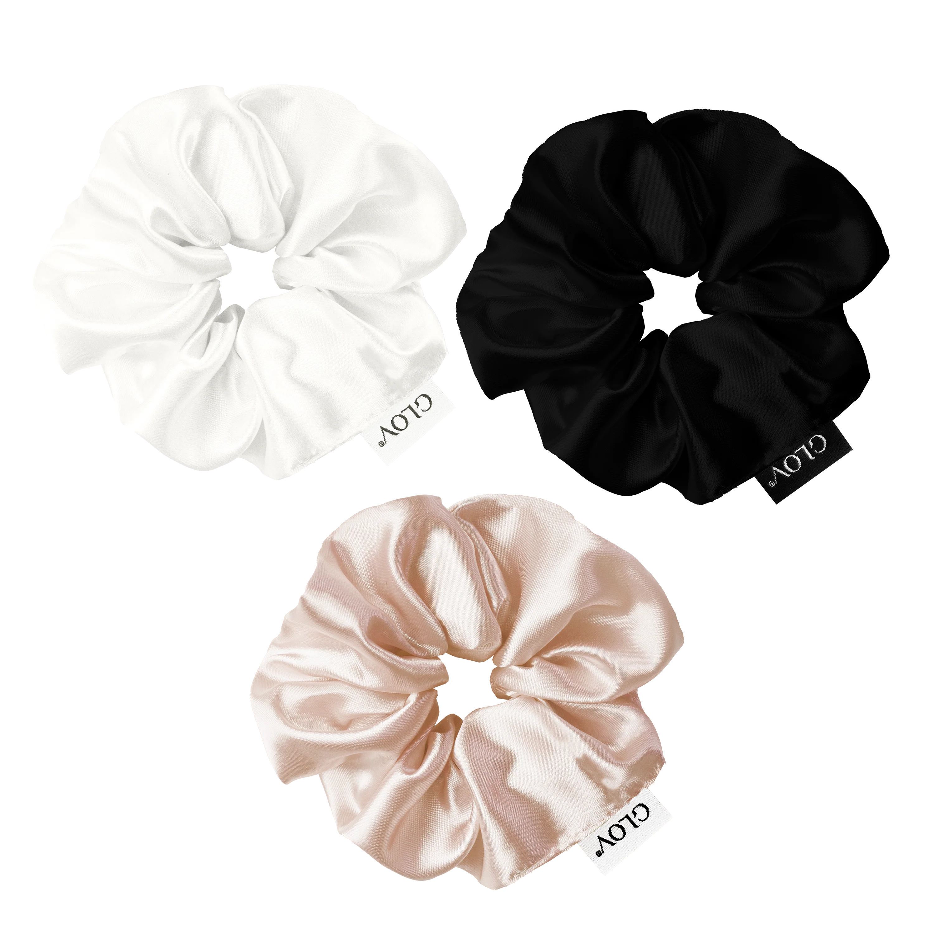 Zestaw gumek do włosów GLOV Scrunchies 3 PACK - Image 4