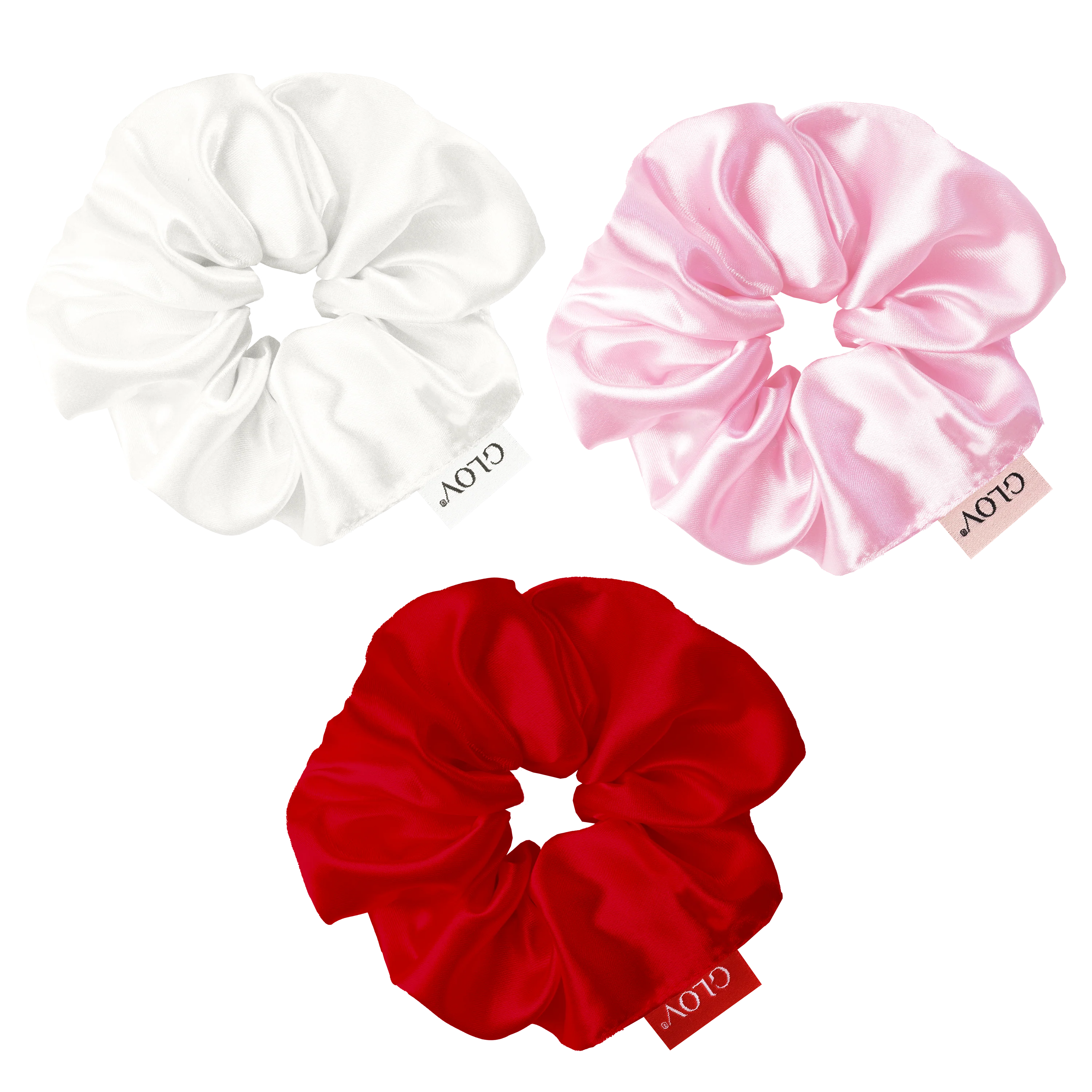 Zestaw gumek do włosów GLOV Scrunchies 3 PACK - Image 5